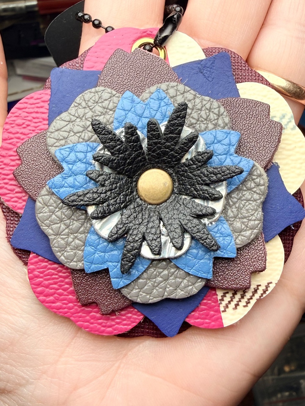 Handmade Floral Charm - Picture 2 of 2